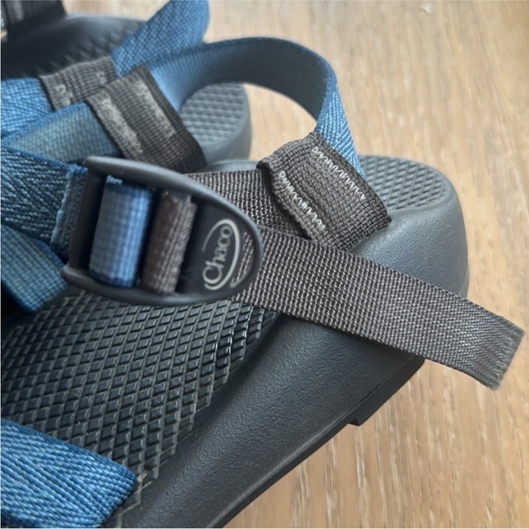 Chaco Stylish Blue Strap Sandals - Picture 6 of 8
